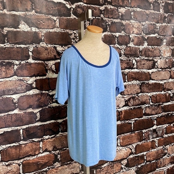 Gap maternity T-shirt blue scoop neck NWT Large - Picture 6 of 11